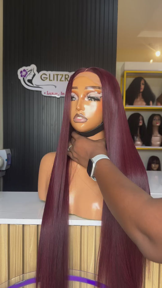 SDD VIETNAMESE BONE STRAIGHT (BURGUNDY)